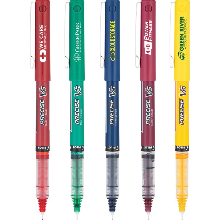 picture of Precise pens in all the colors they are offered in from Pilot Pen